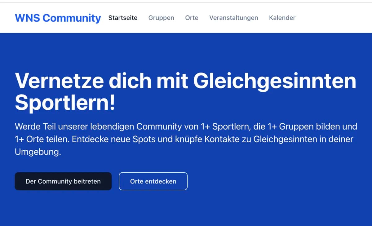 WNS Sports Community